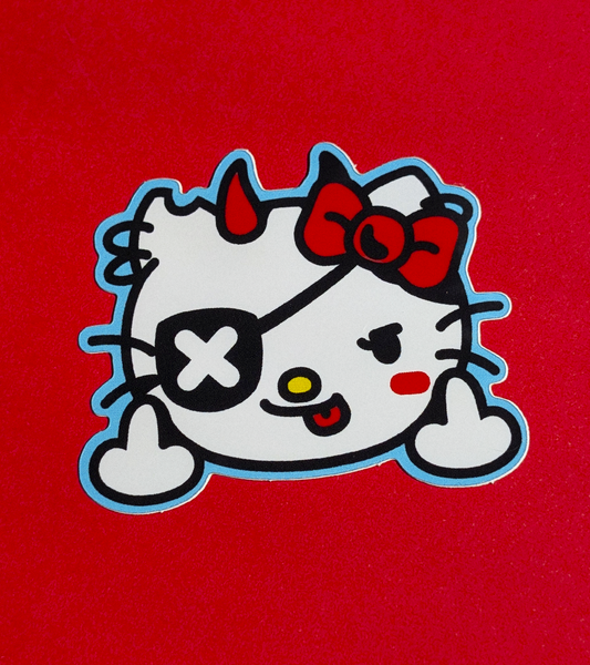 Bad Kitty Sticker!