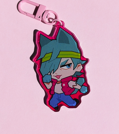 Catboy Hotline Miami Keychains!