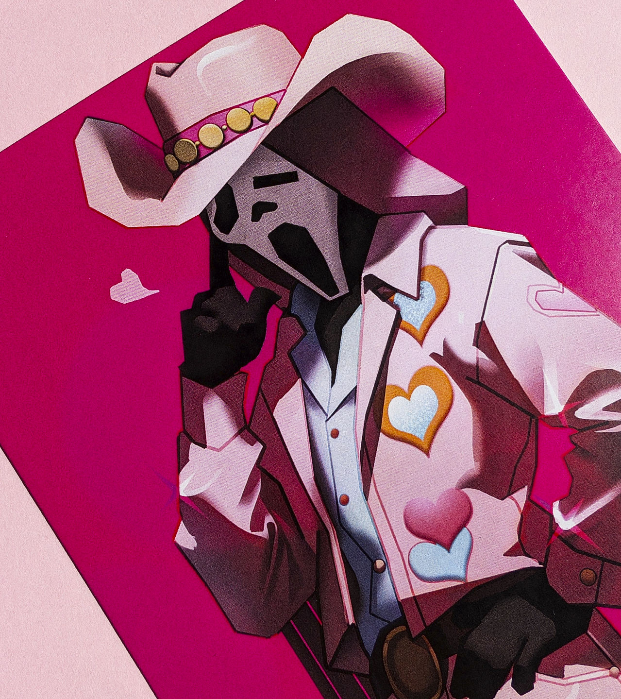 Pink Cowboy Slasher A6 PRINT.