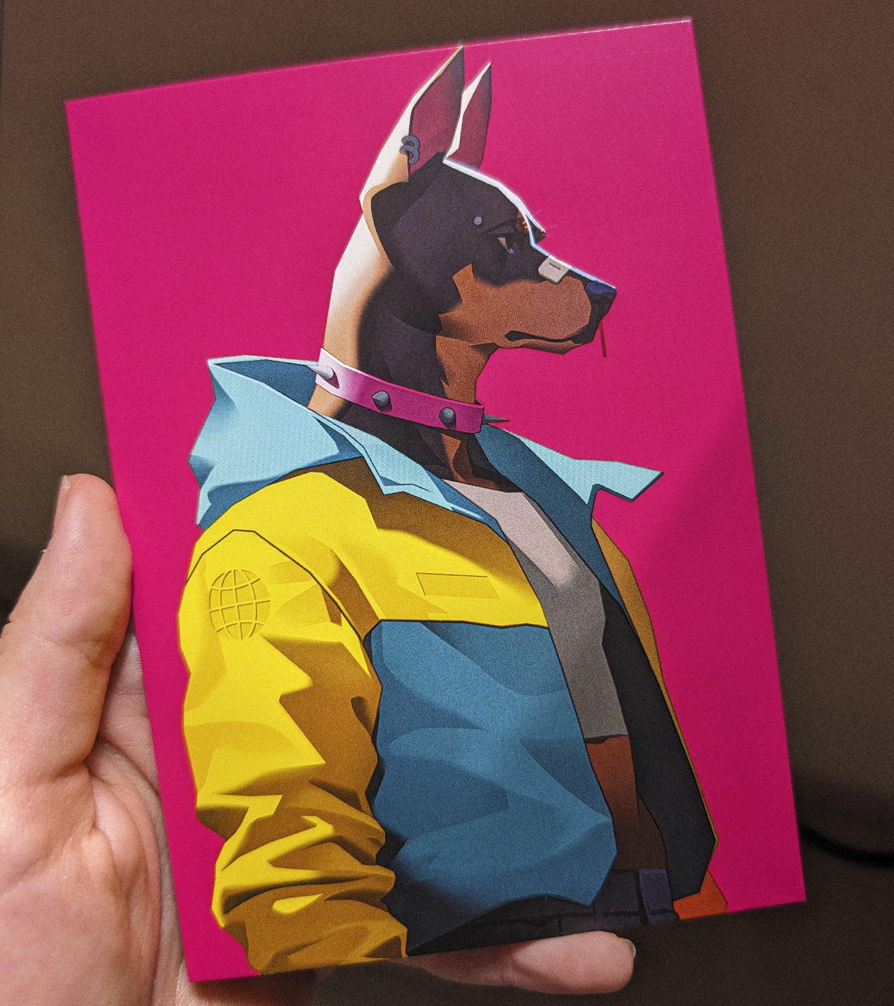 Doberman A6 PRINT.