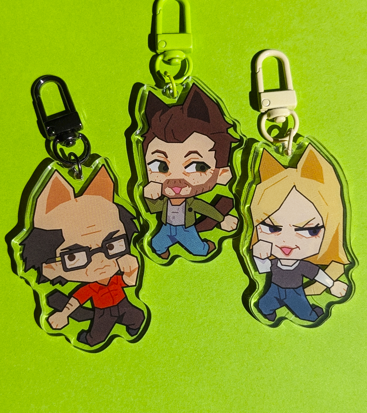 Catboy IASIP Keychains!