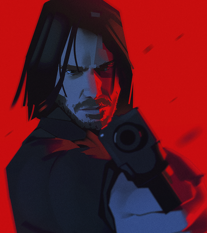 John Wick A6 PRINT.