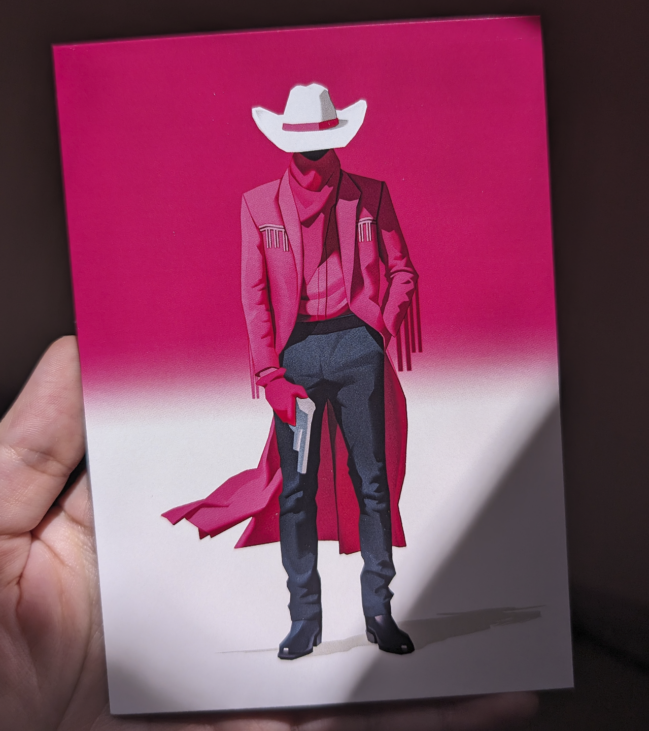 Pink Cowboy A6 PRINT.