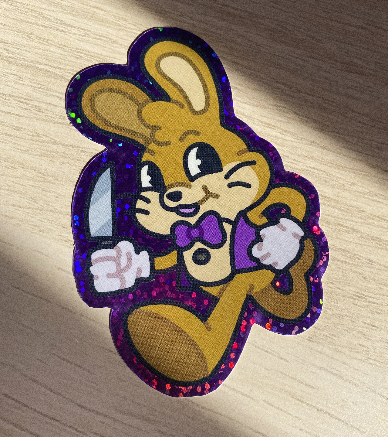 SpringBonnie Glitter Sticker!