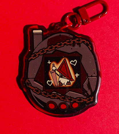 Pyramid Head Tama Keychain