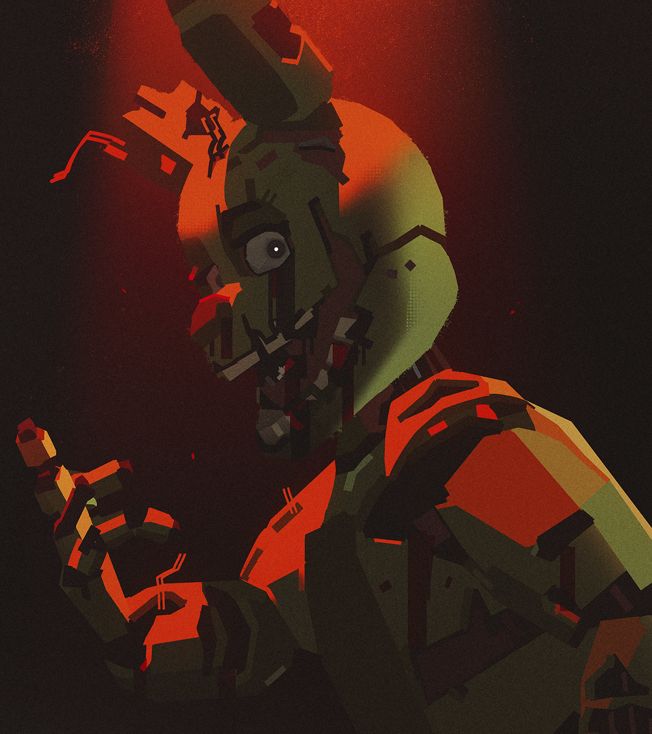 Springtrap A6 PRINT.