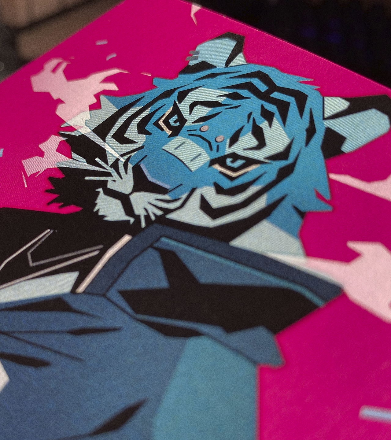 Blue Tiger A6 PRINT.