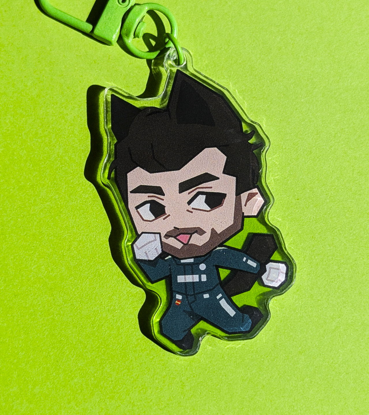 Catboy Fernando Alonso Keychain!