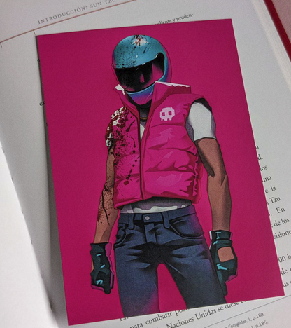 Biker A6 PRINT.