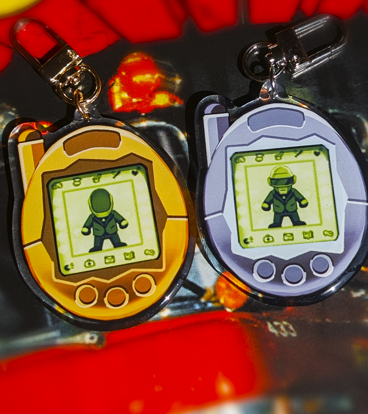 Daft Punk Tama Keychains!