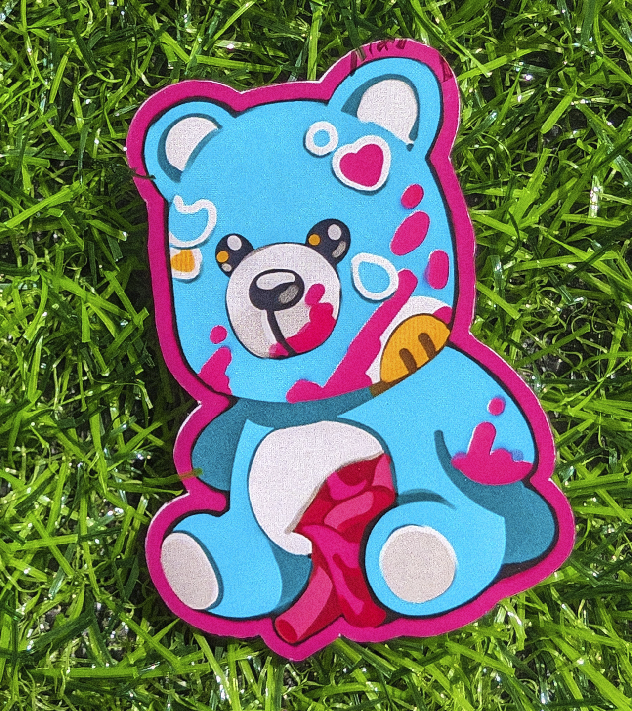 Gore Bear Paper Sticker!