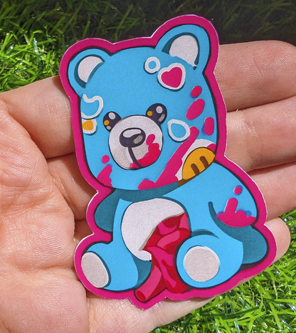 Gore Bear Paper Sticker!