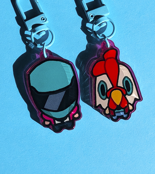 Hotline Miami Mini Keychains!