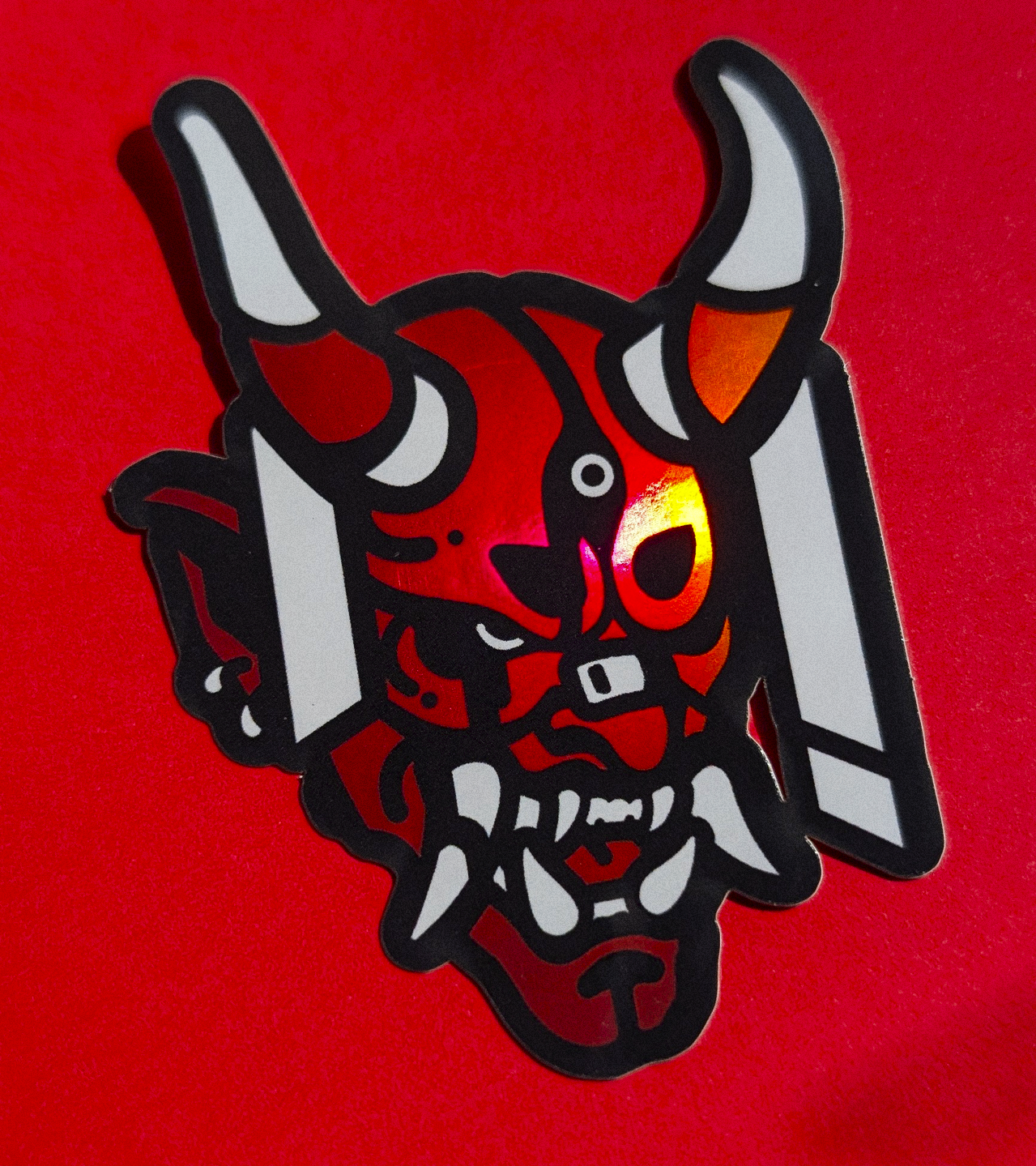 Oni Holographic Sticker!