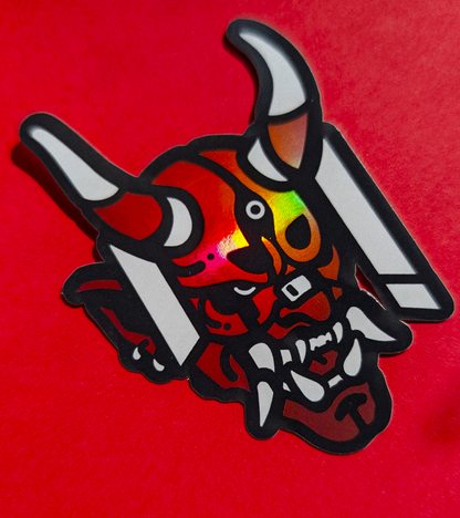 Oni Holographic Sticker!