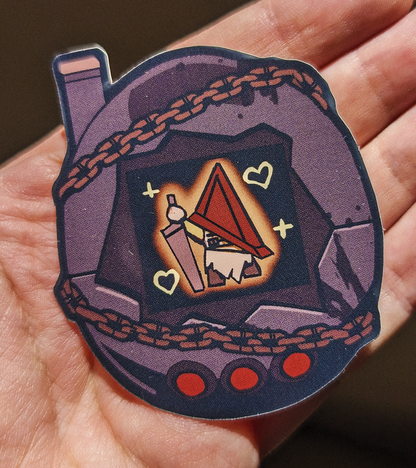 Pyramid Head Tamagotchi Sticker!