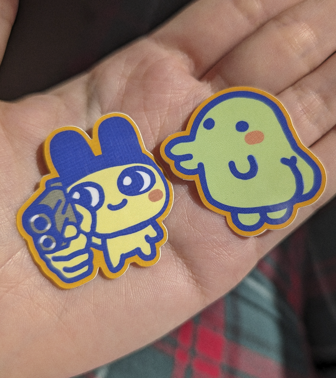 Mametchi and Kuchipatchi Stickers!