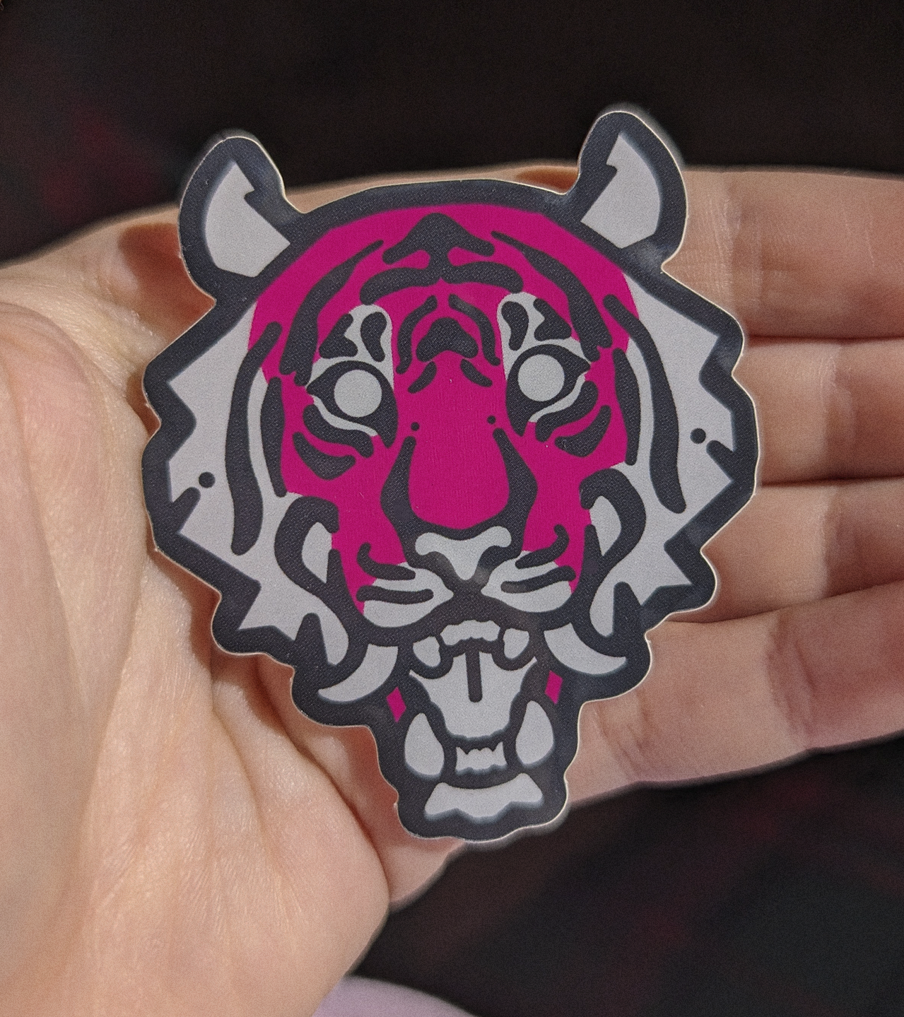 Pink Tiger Sticker!