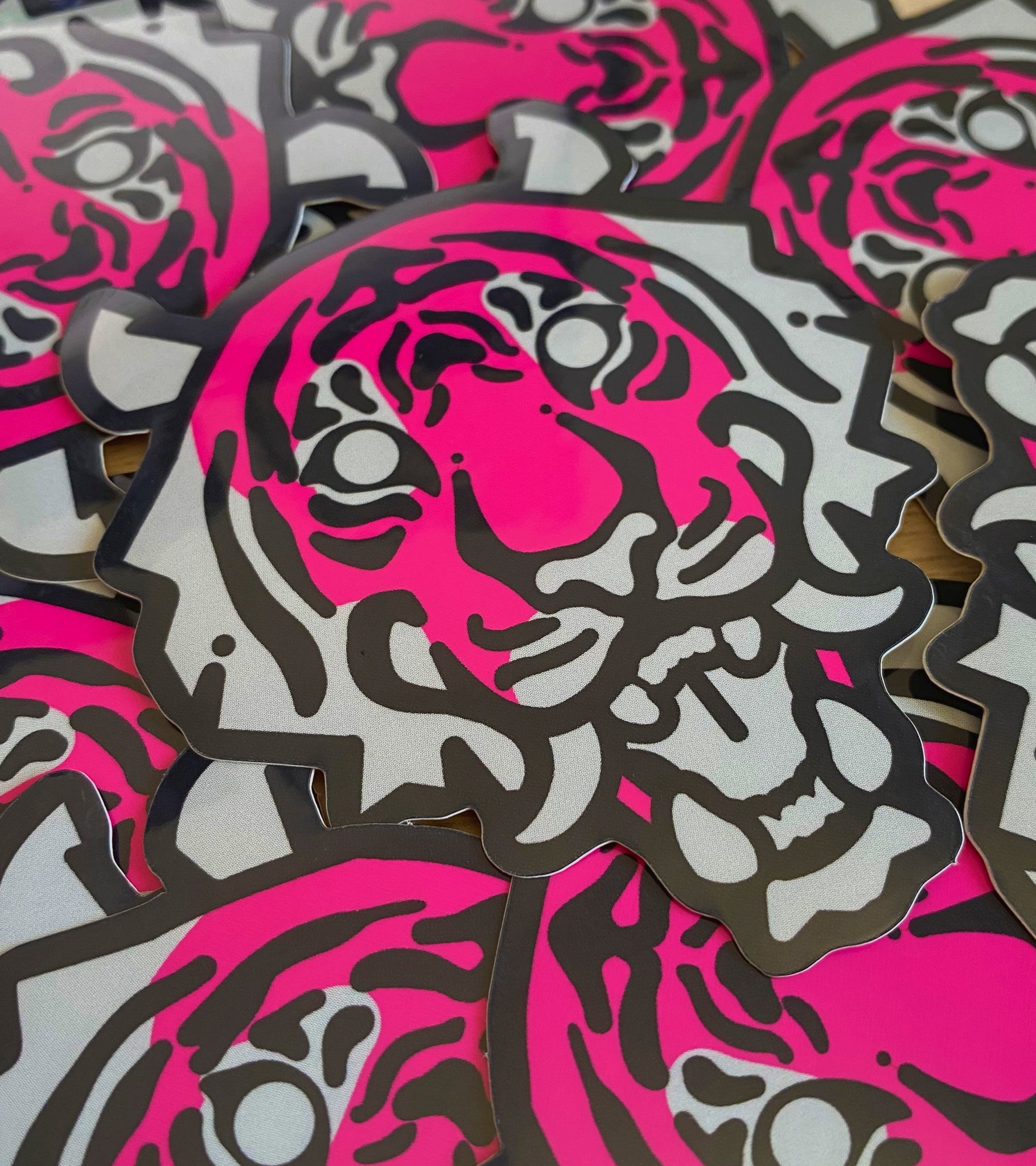 Pink Tiger Sticker – Idlewild Co.